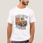 Boerderij Vers pompoenen T-shirt (Voorkant)