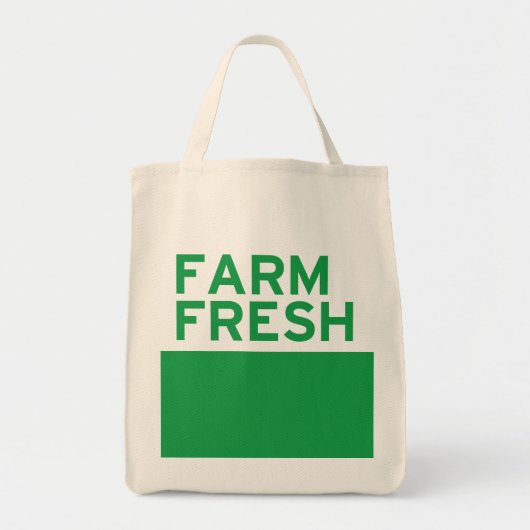 Boerderij, vers tote bag (Voorkant)