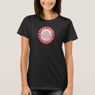 Boerderij Verse Aardbeien  Retro T-shirt