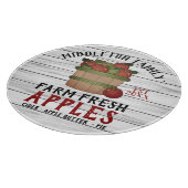 Boerderij Verse appelen - Hout Snijplank (Hoek)