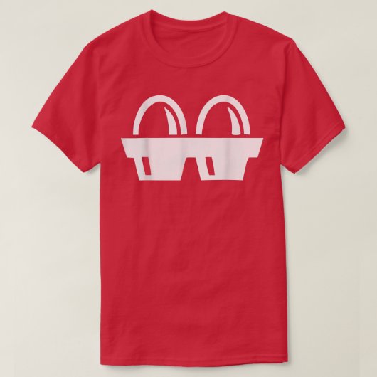Boerderij Verse-eierboerenmarkt T-shirt (Design voorkant)