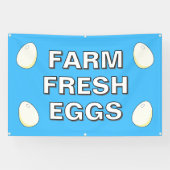 Boerderij Verse Eieren Banner (Horizontaal)