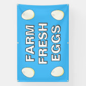 Boerderij Verse Eieren Banner (Verticaal)