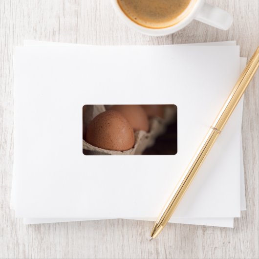 Boerderij verse eieren etiket (Insitu)