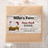 Boerderij Verse eieren Etiket (Insitu)