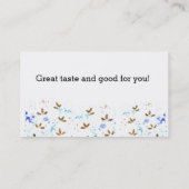 Boerderij Verse Eieren Kippenren Tekening Visitekaartje (Achterkant)