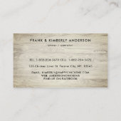  Boerderij Verse eieren kuiken kippenhok Visitekaartje (Achterkant)