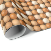 Boerderij verse eieren leuk cadeauverpakking cadeaupapier (Rol Hoek)
