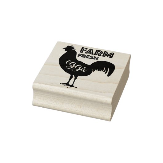 Boerderij verse eieren rubberstempel (Stempel)