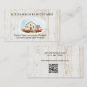  Boerderij Verse Eieren & Vleesboerderij Visitekaartje (Voorkant / Achterkant)