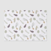 Boerderij Verse Groenten Patroon Tissuepapier (Voorkant)