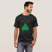 Boerderij Verse kerstbomen Grappige kerst T-shirt (Voorkant volledig)