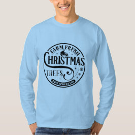 Boerderij Verse kerstbomen Pine Spruce Fir T-shirt