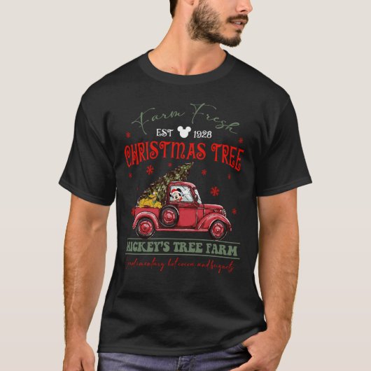 boerderij verse kerstboom2 t-shirt (Voorkant)