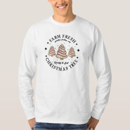 Boerderij Verse Kerstboom T-shirt