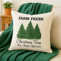 Boerderij Verse Kerstboom Vakantie Huisdecoratie 