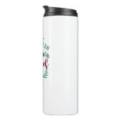 Boerderij Verse kerstboombestelling met rode vrach Thermosbeker (Geroteerd rechts)