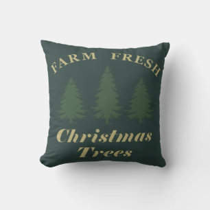 Boerderij verse Kerstdennen Kussen