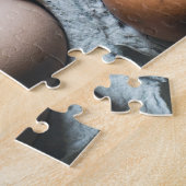 Boerderij verse kipeieren in karton legpuzzel (Zijkant)