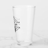 Boerderij verse melk Drink glas (Links)