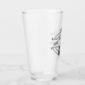 Boerderij verse melk Drink glas (Rechts)