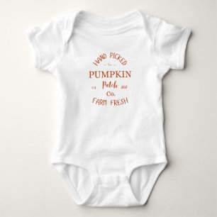 Boerderij Verse Pompoen Patch Baby Thanksgiving Ou Romper