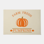 Boerderij verse pompoenen herfst herfst deurmat (Voorkant)
