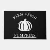 Boerderij verse pompoenen herfst herfst deurmat (Voorkant)