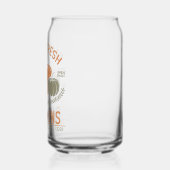 Boerderij verse pompoenen | met de hand geplukt blikvorm glas (Links)