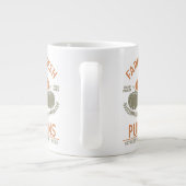 Boerderij verse pompoenen | met de hand geplukt grote koffiekop (Achterkant)