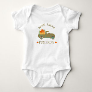 boerderij verse pompoenen romper