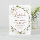 Boerderij Verse rustieke Country Bachelorette Part Kaart (Staand voorkant)