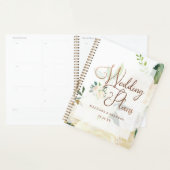 Boerderij Verse rustieke Country Fall Huwelijkspla Planner (Display)