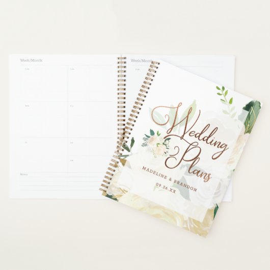 Boerderij Verse rustieke Country Fall Huwelijkspla Planner (Display)