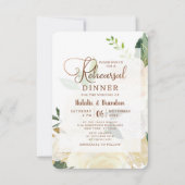 Boerderij Verse rustieke Country repetitie diner Kaart (Voorkant)