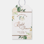 Boerderij Verse rustieke Country Vrijgezellenfeest Cadeaulabel (Achterkant)