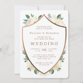 Boerderij Verse rustieke Herfst Crest ingelijst br Kaart (Voorkant)