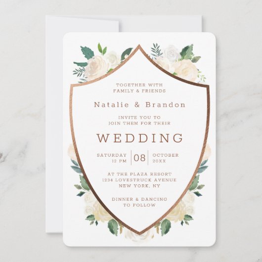 Boerderij Verse rustieke Herfst Crest ingelijst br Kaart (Voorkant)