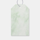 Boerderij Verse rustieke Land Bloemen Dank u Cadeaulabel (Achterkant)