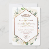 Boerderij Verse Rustieke Land Bloemen Herfst Bruil Kaart (Voorkant)