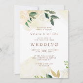 Boerderij Verse Rustieke Land Bloemen Herfst Bruil Kaart (Voorkant)