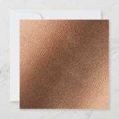 Boerderij Verse Rustieke Land Bruiloft Vierkant Kaart (Achterkant)