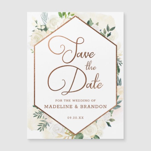 Boerderij Verse rustieke Land Chic Save the Date (Voorkant)