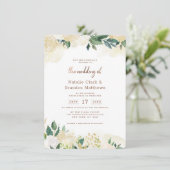 Boerderij Verse rustieke Land Herfst bruiloft Kaart (Staand voorkant)