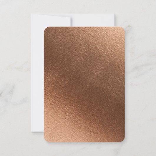 Boerderij Verse rustieke Land krans bruiloft Kaart (Achterkant)