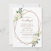 Boerderij Verse Rustieke Land Terrarium Bruiloft Kaart (Voorkant)