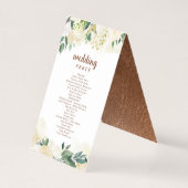 Boerderij Verse rustieke landelijke ceremonie prog Kaart (Achterkant)