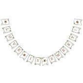 Boerderij Verse Rustieke Monogram Liefde is Zoet Vlaggetjes (Alle)