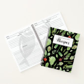 Boerderij Verse Veggies Recipe Book - Dark Notitieboek (Binnen)