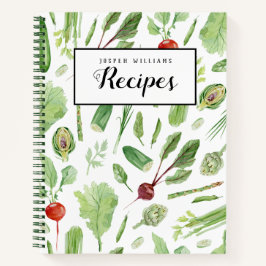 Boerderij Verse Veggies Recipe Book Notitieboek